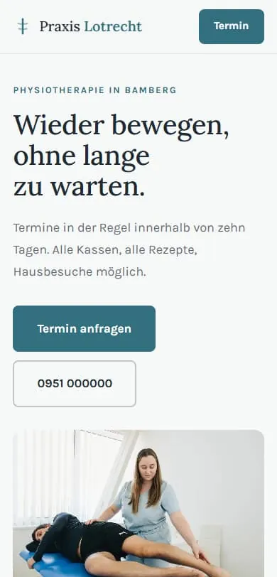 Website-Gestaltung für Praxis & Therapie