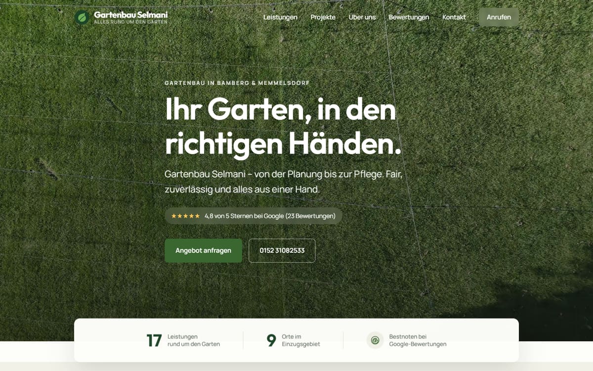 Gartenbau Selmani – Garten- & Landschaftsbau