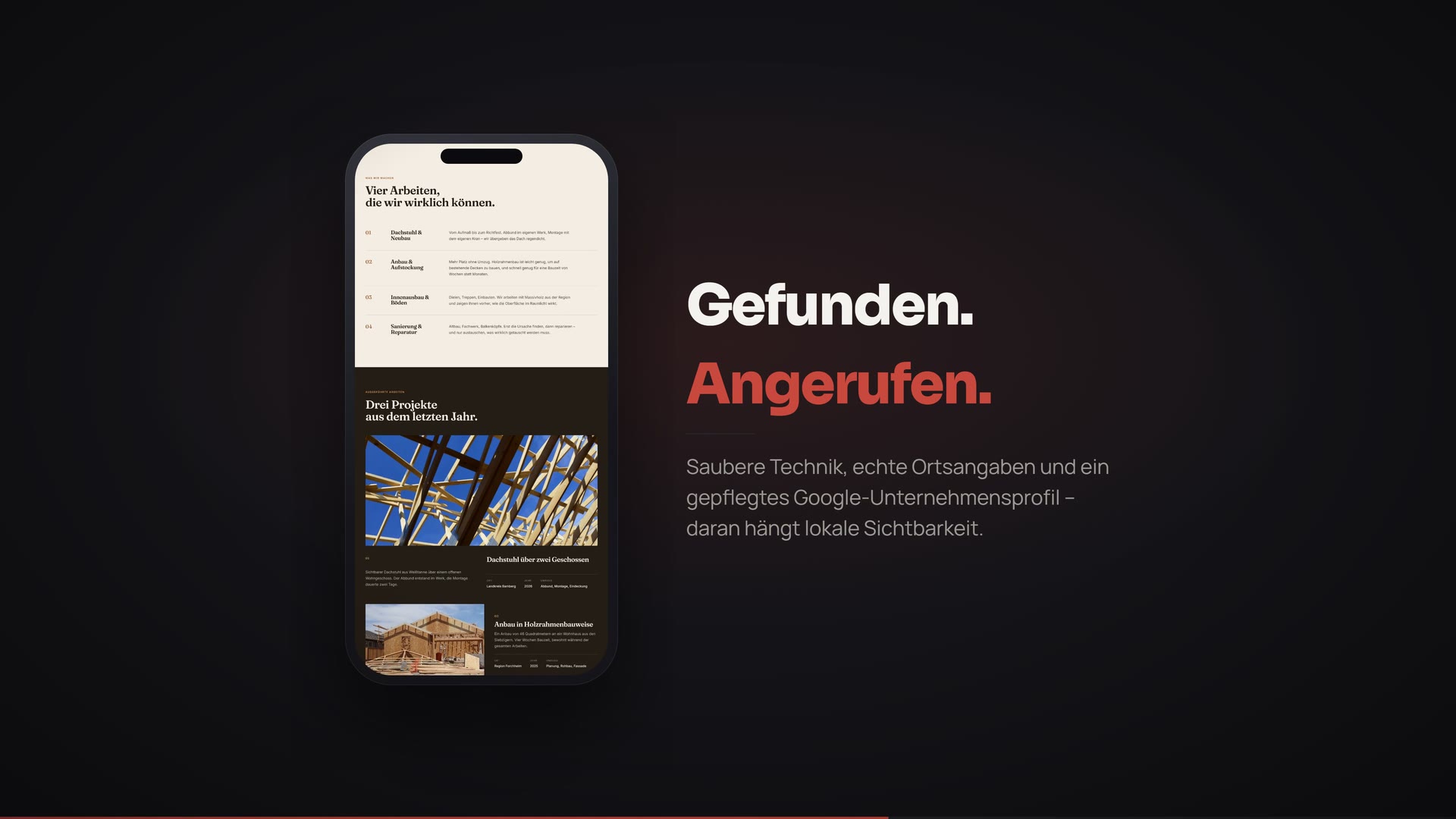 Standbild aus dem Video über lokale Sichtbarkeit